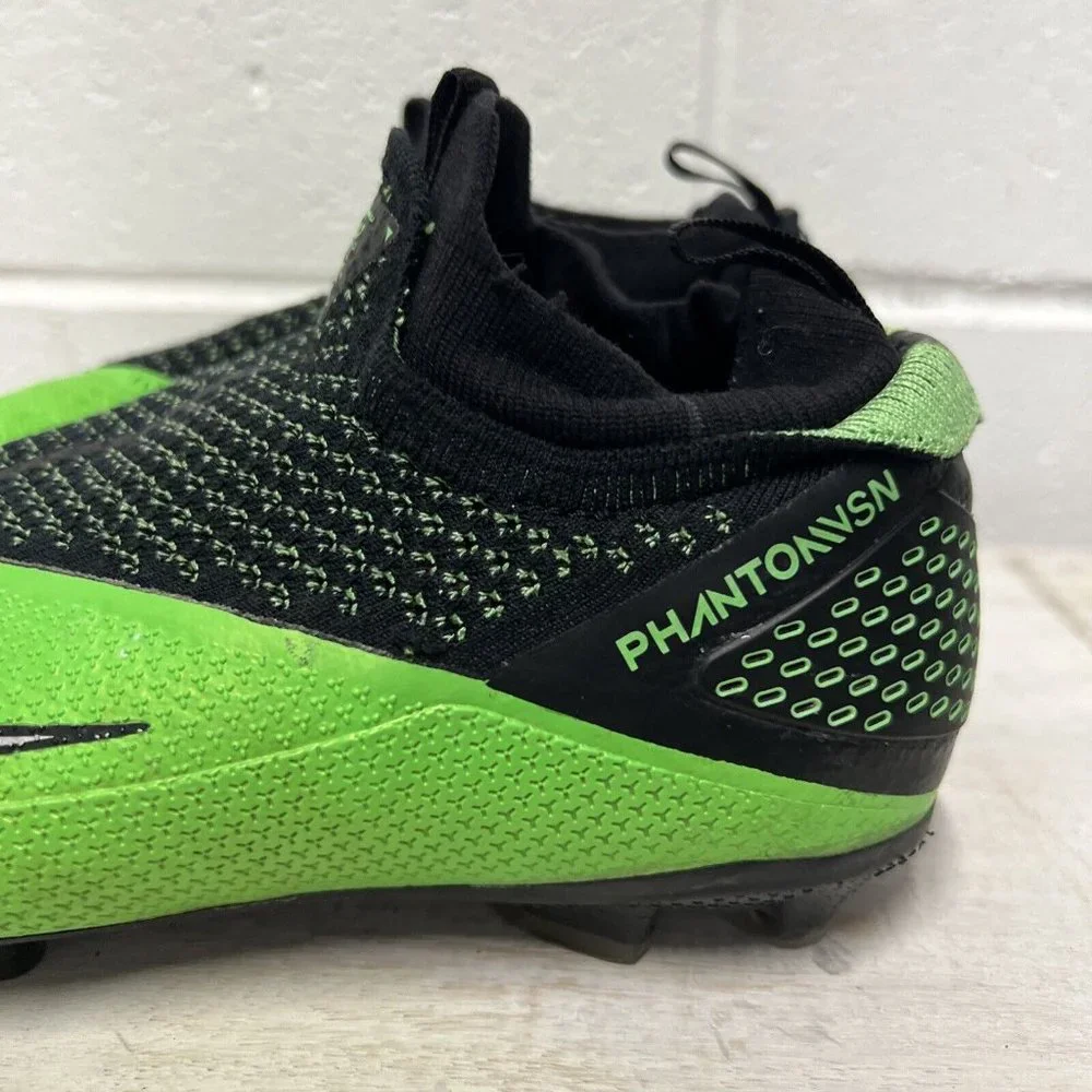 Nike CD4062-306 Jr Phantom VSN 2 Elite DF FG/MG Green/Black 5y Womens 6.5